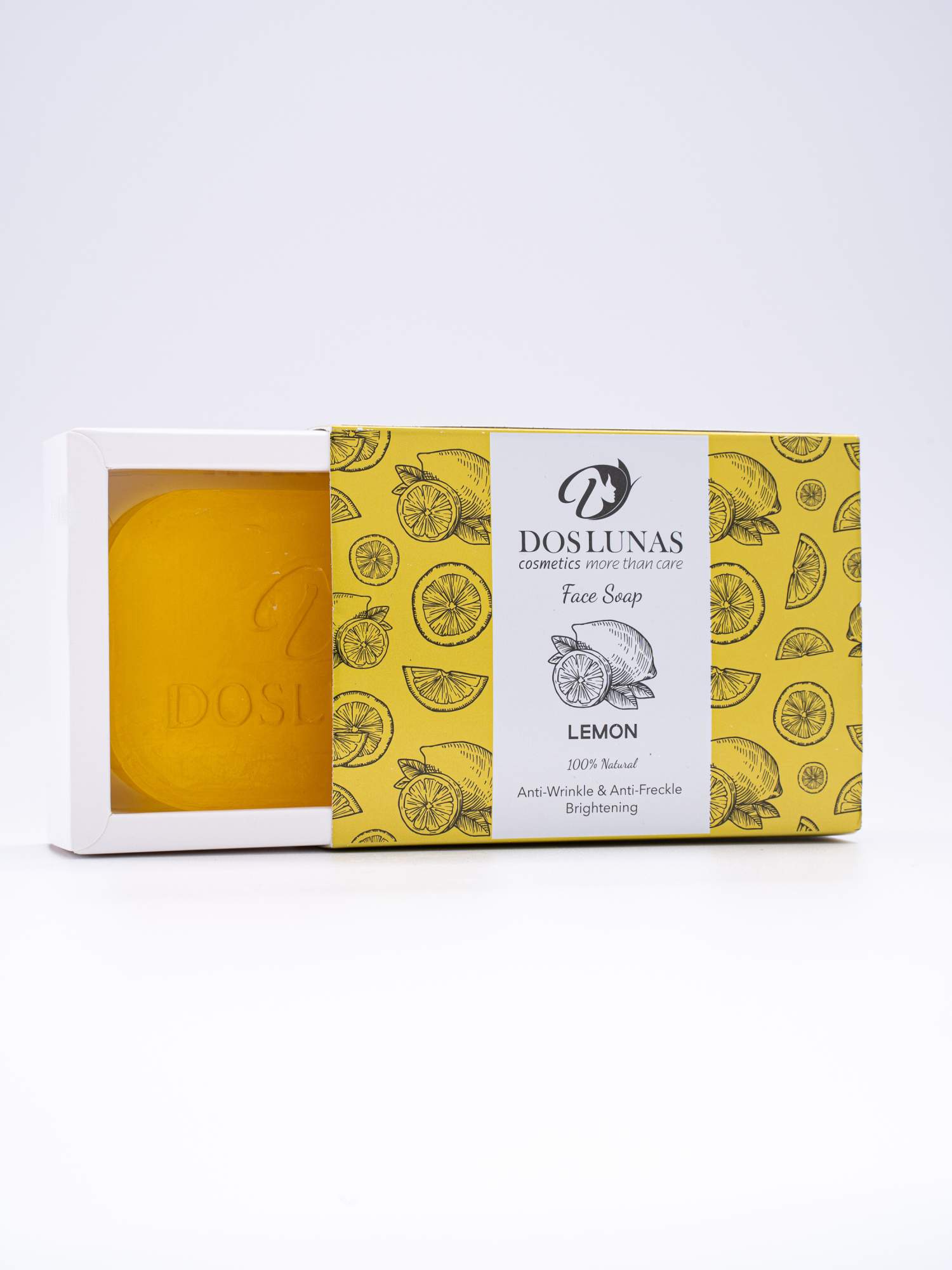 Мыло для лица DOS LUNAS лимон 100г