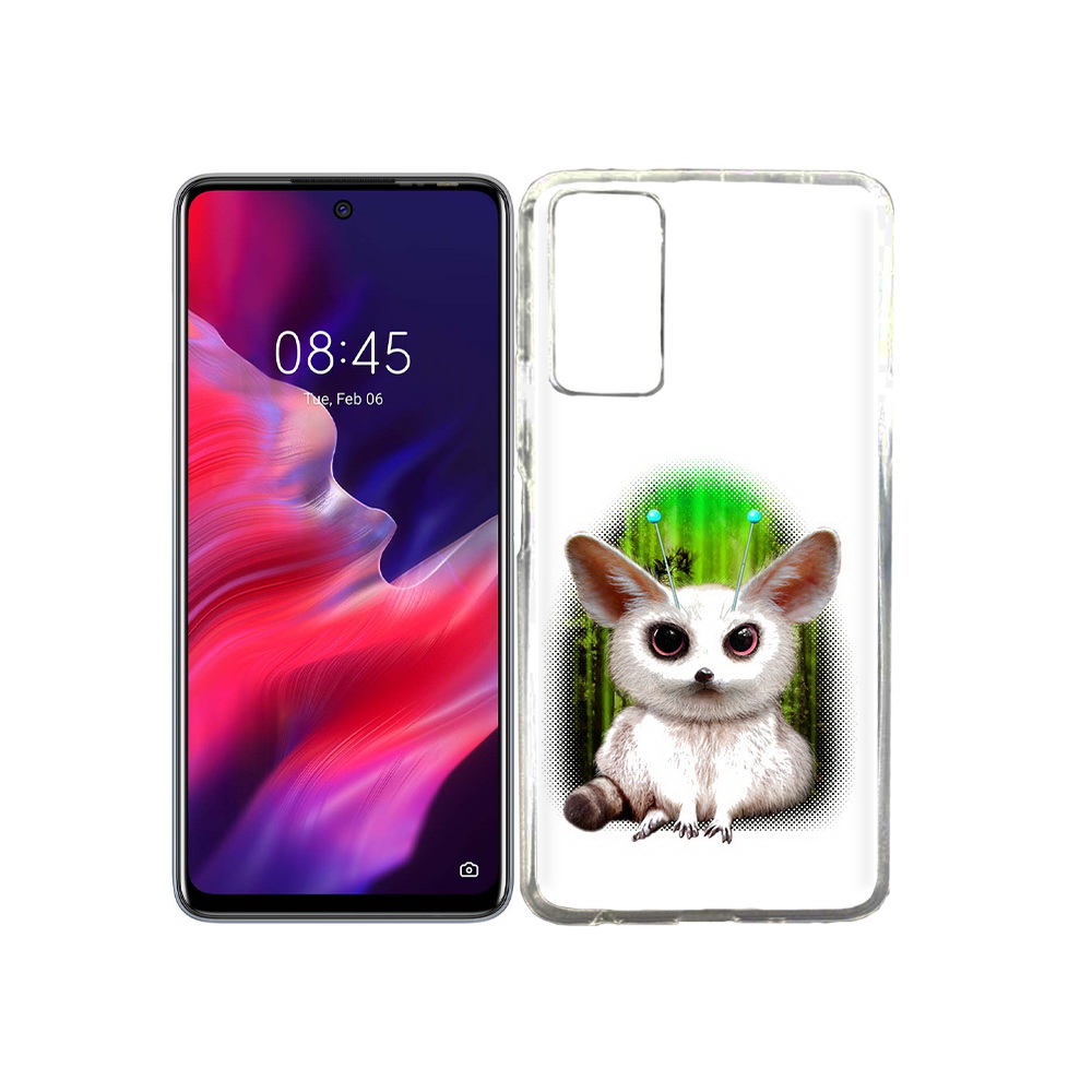

Чехол MyPads Tocco для Tecno Pova 2 пушистое животное, Прозрачный, Tocco