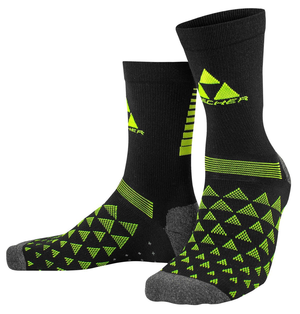 

Носки Fischer Nordic черн/неон 36-38, Черный;зеленый, Носки Fischer Nordic черн/неон