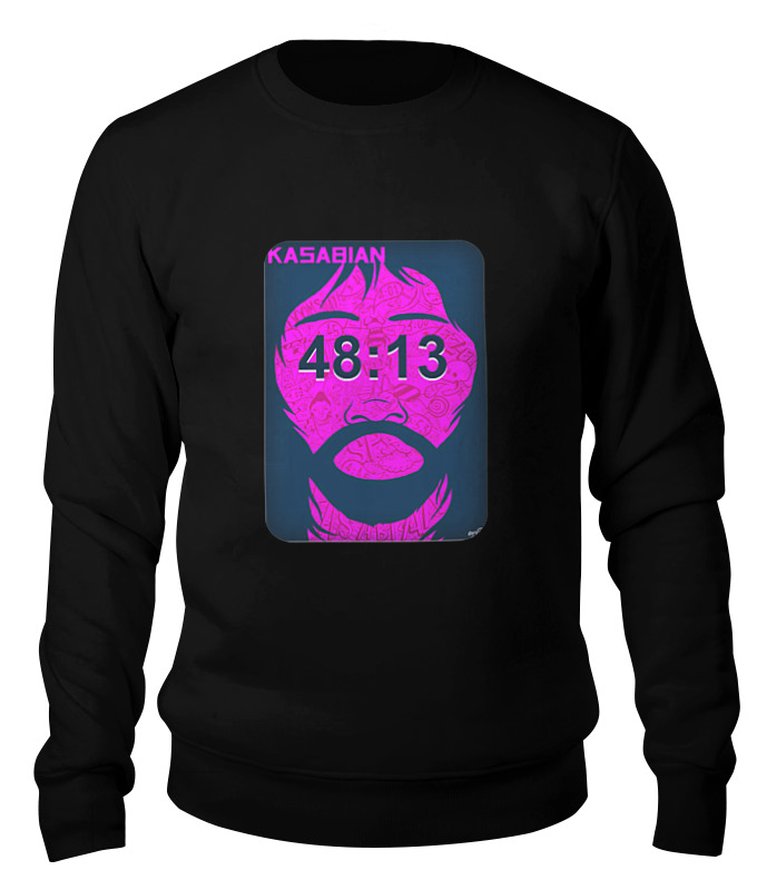 

Свитшот унисекс Printio Kasabian - 48:13 черный XS, Kasabian - 48:13