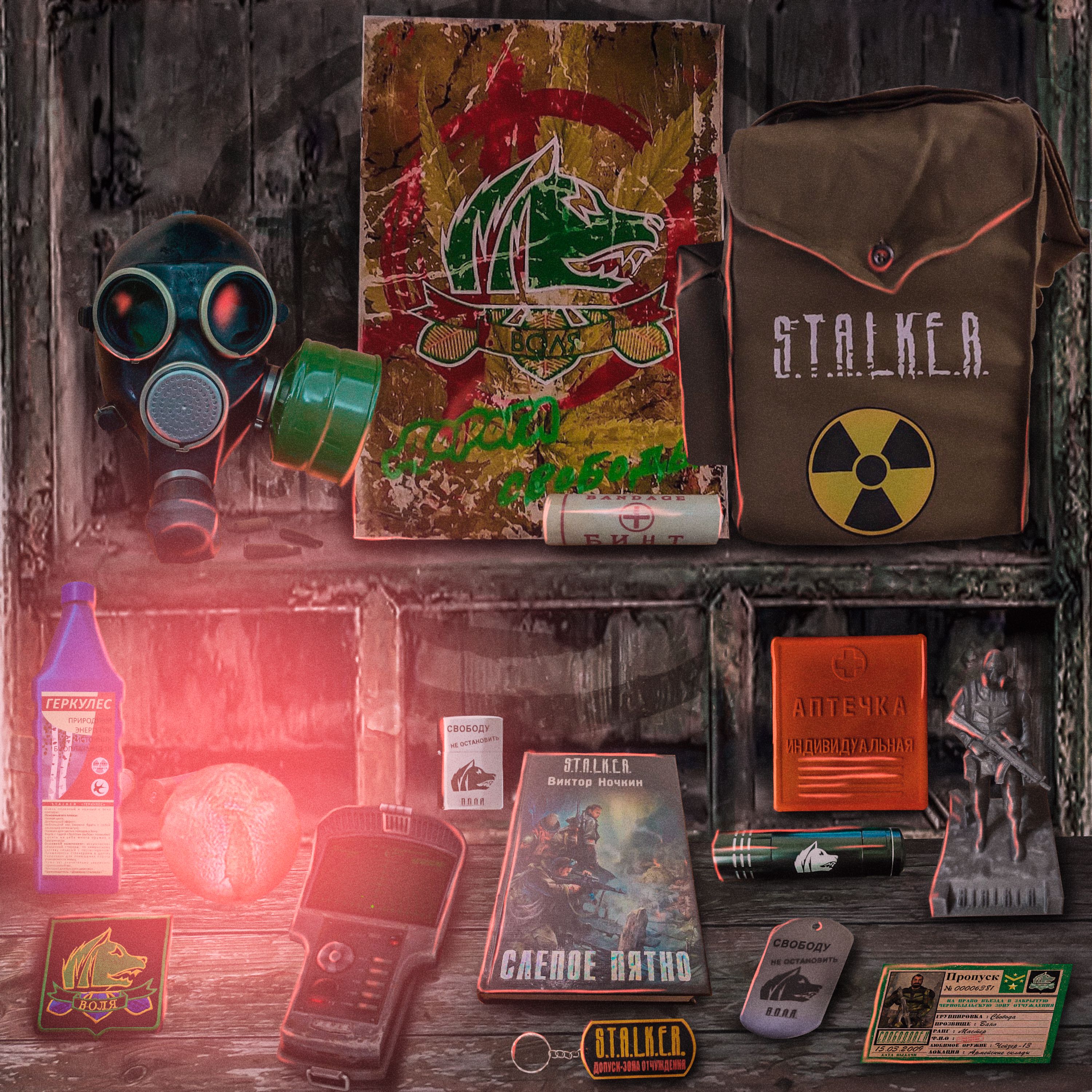 

S.T.A.L.K.E.R. Спецнабор: След Вольных Сталкеров, Коричневый, stalker_freeman
