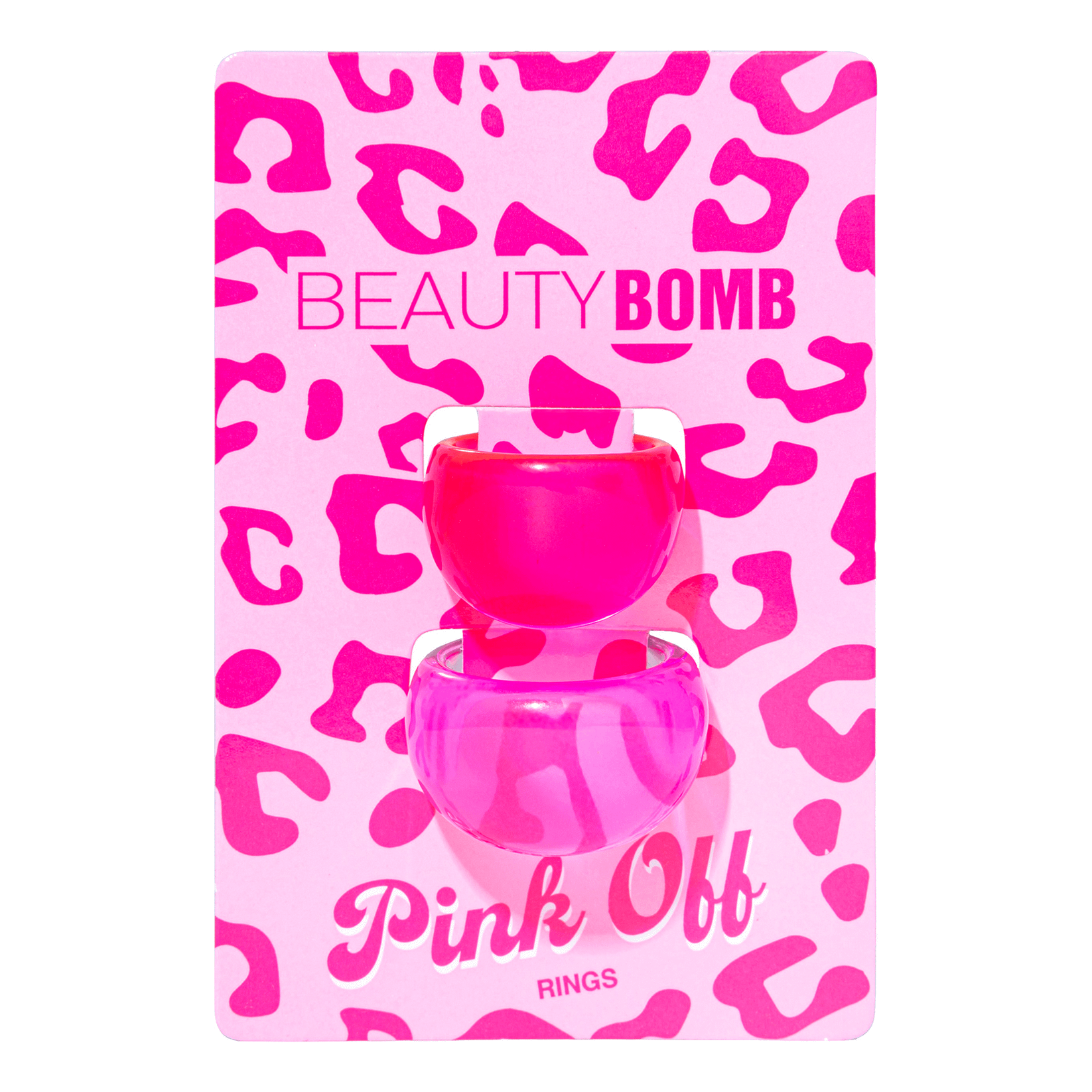 Комплект колец Beauty Bomb Pink off