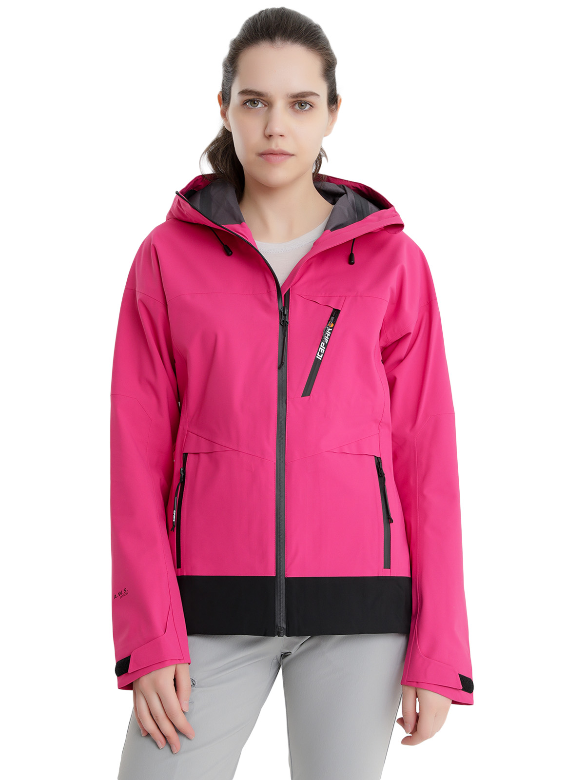 

Спортивная куртка женская IcePeak 53101_450 розовая 46, 53101_450