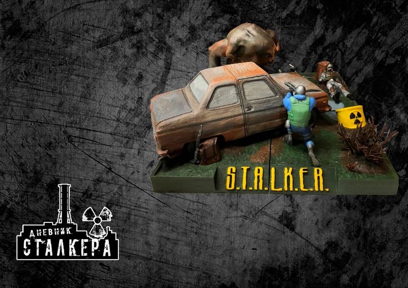 

Диорама - Выживший, stalker_dioramasurvaival