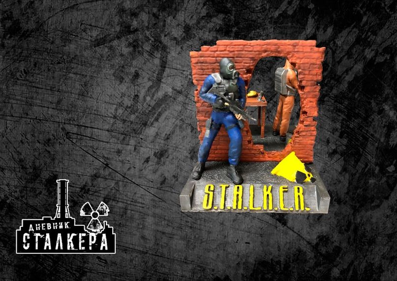 

Диорама - Наемник, stalker_dioramanaemnik