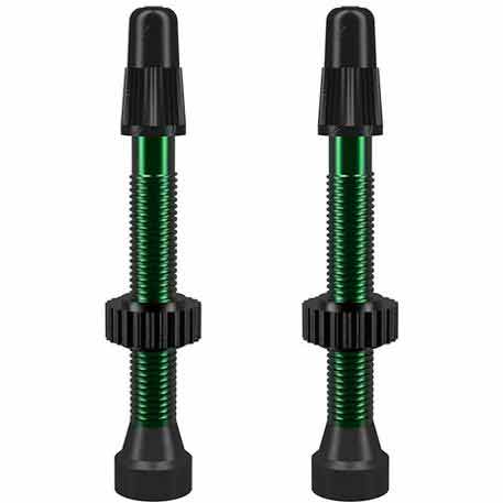 Ниппель Easy2Bike для бескамерных колес 44 мм (FV) Зелёный