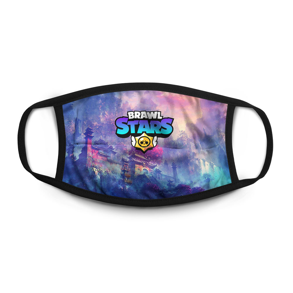 

Многоразовая маска унисекс Burnettie Brawl Stars, Разноцветный, Brawl Stars
