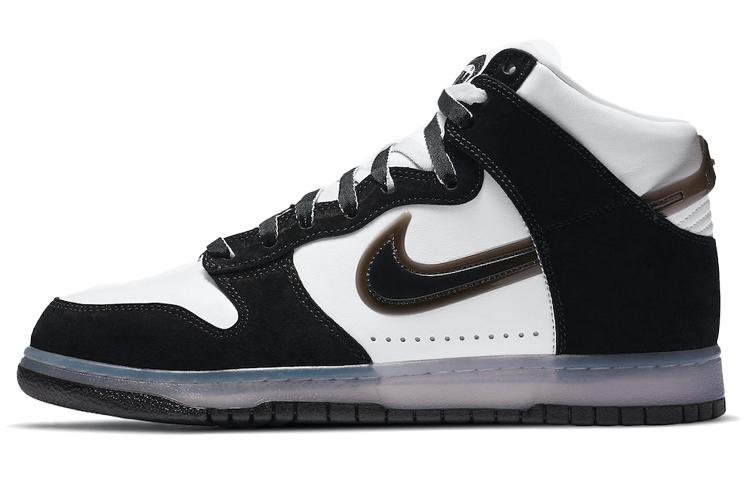 

Кеды унисекс Nike Slam Jam x Nike Dunk SPSJ Clear Black белые 37.5 EU, Белый, Slam Jam x Nike Dunk SPSJ Clear Black