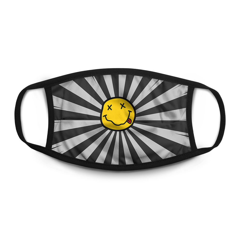 

Многоразовая маска унисекс Burnettie Nirvana, Разноцветный, Nirvana