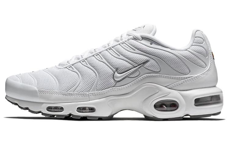 

Кроссовки унисекс Nike Air Max Plus белые 47.5 EU, Белый, Air Max Plus