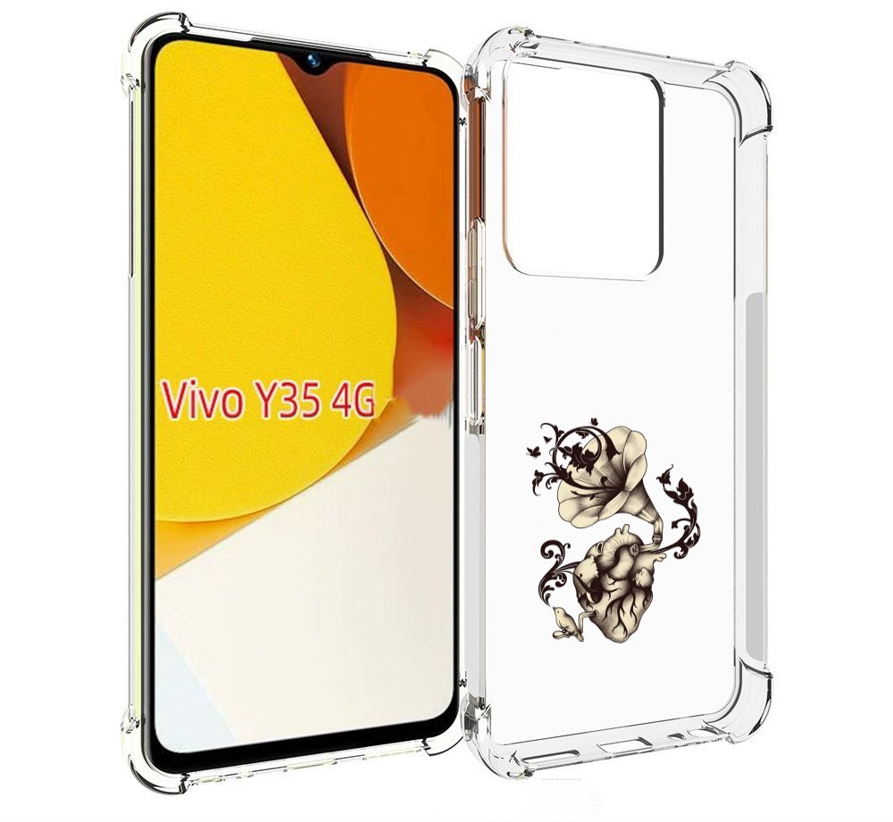 

Чехол MyPads Граммофон для Vivo Y35 4G 2022 / Vivo Y22, Прозрачный, Tocco
