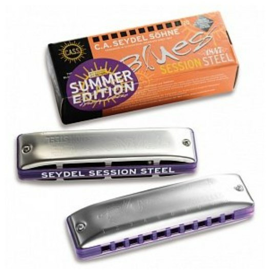 

Губная гармошка Seydel Sohne 10301F-S, Серебристый;фиолетовый, 10301F-S