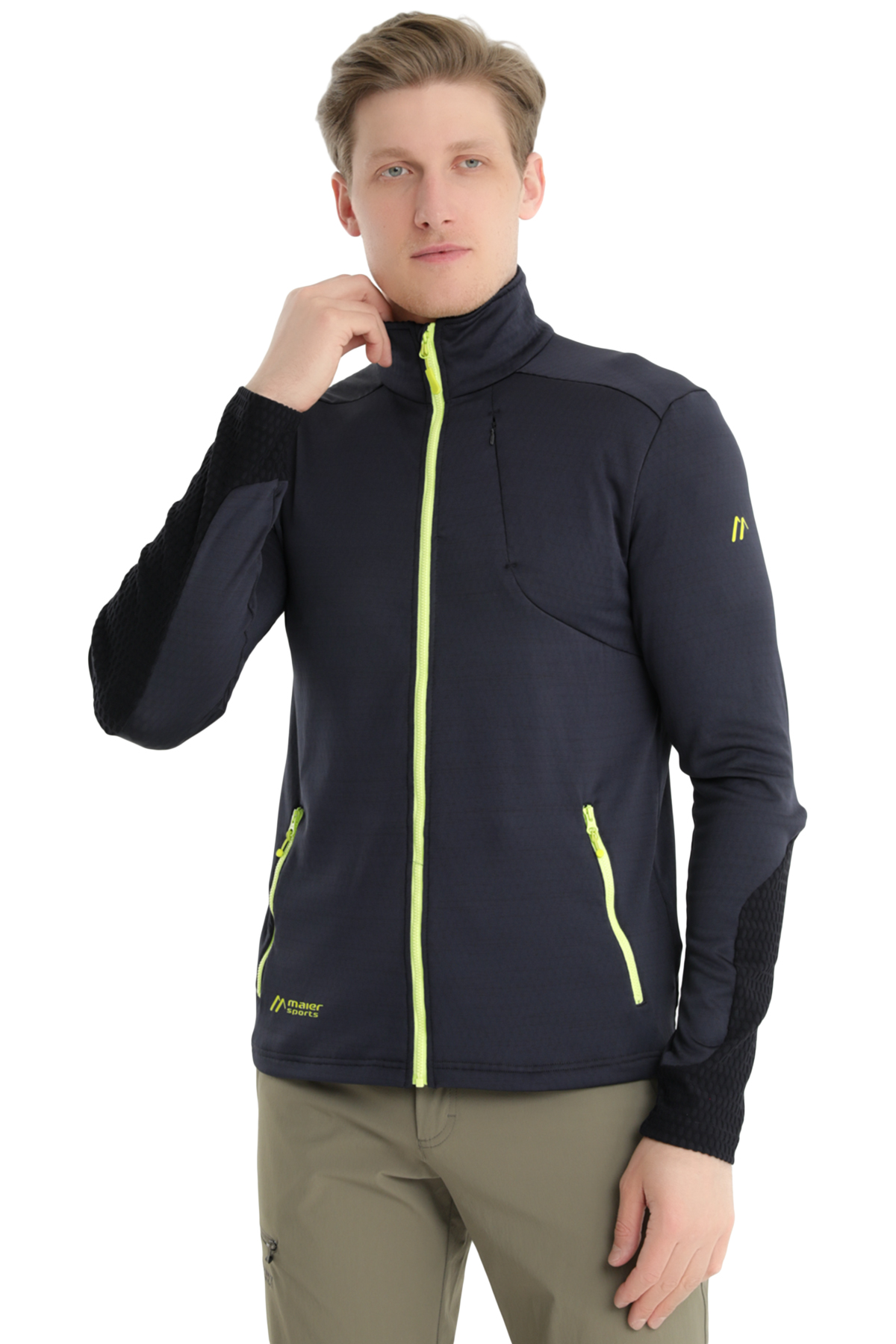 

Толстовка мужская Maier Sports 170081_0367 синяя 48, 170081_0367