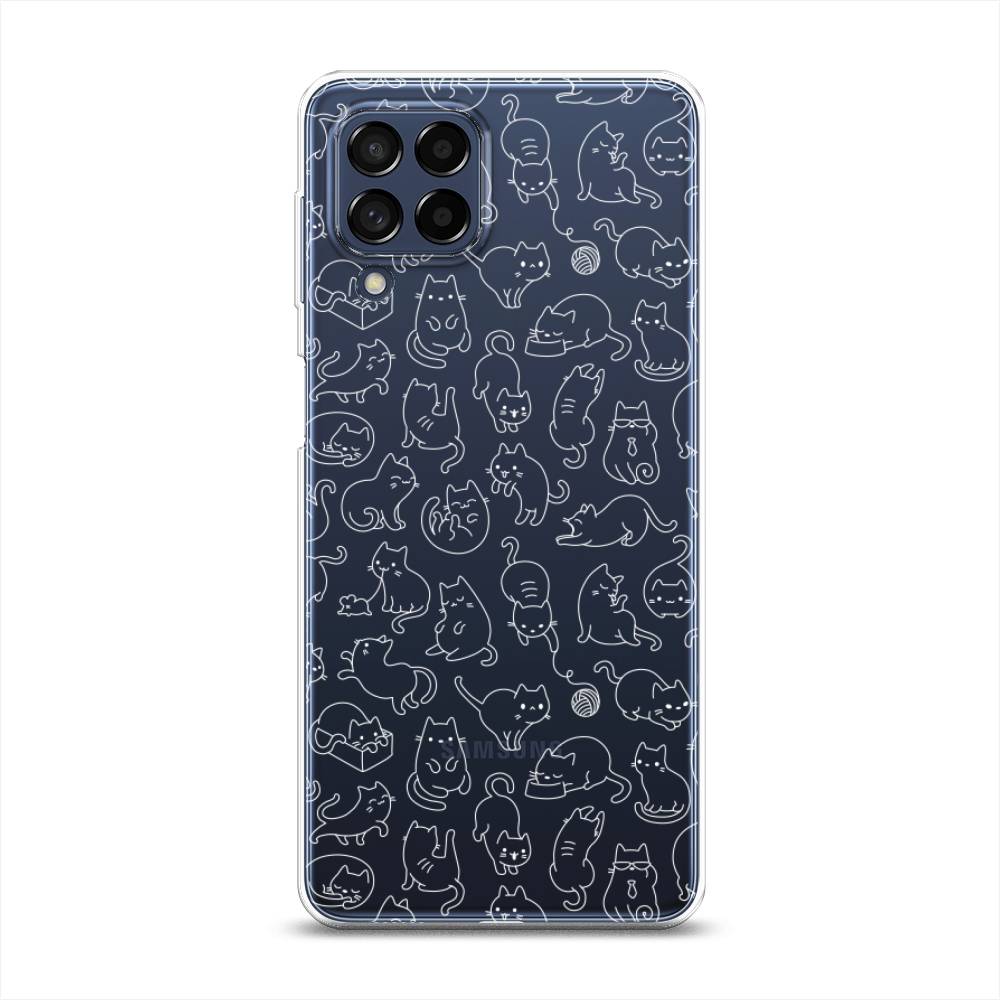 

Чехол Awog на Samsung Galaxy M53 / Самсунг M53 "Шкодливые котики", Разноцветный, 2105850-2