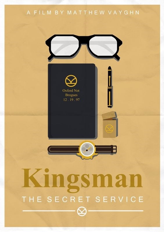 

Постер к фильму "Kingsman: Секретная служба" (Kingsman The Secret Service) A3