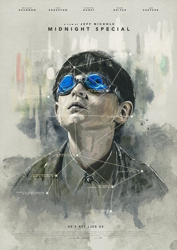 

Постер к фильму "Midnight Special" (Midnight Special) A4
