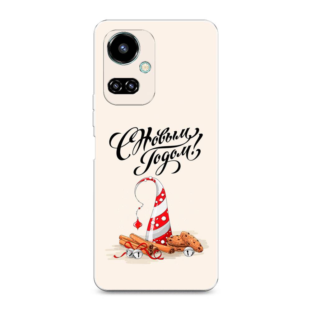 

Чехол для Tecno Camon 19/19 Pro 4G "Подарки на Новый Год", Бежевый;красный;черный, 301650-5