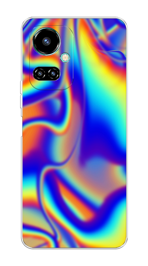 

Чехол на Tecno Camon 19/19 Pro 4G "Яркая голограмма", Разноцветный, 301650-3