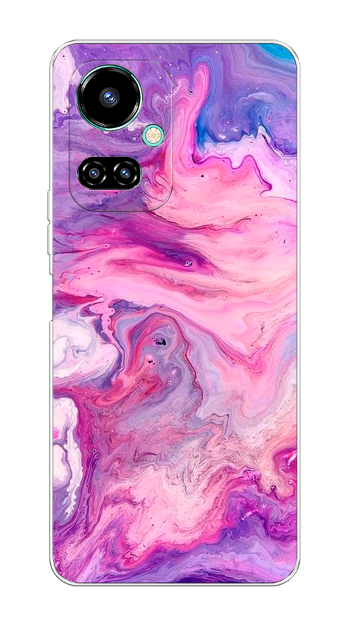 

Чехол на Tecno Camon 19/19 Pro 4G "Нежно-розовая абстракция", Розовый, 301650-3