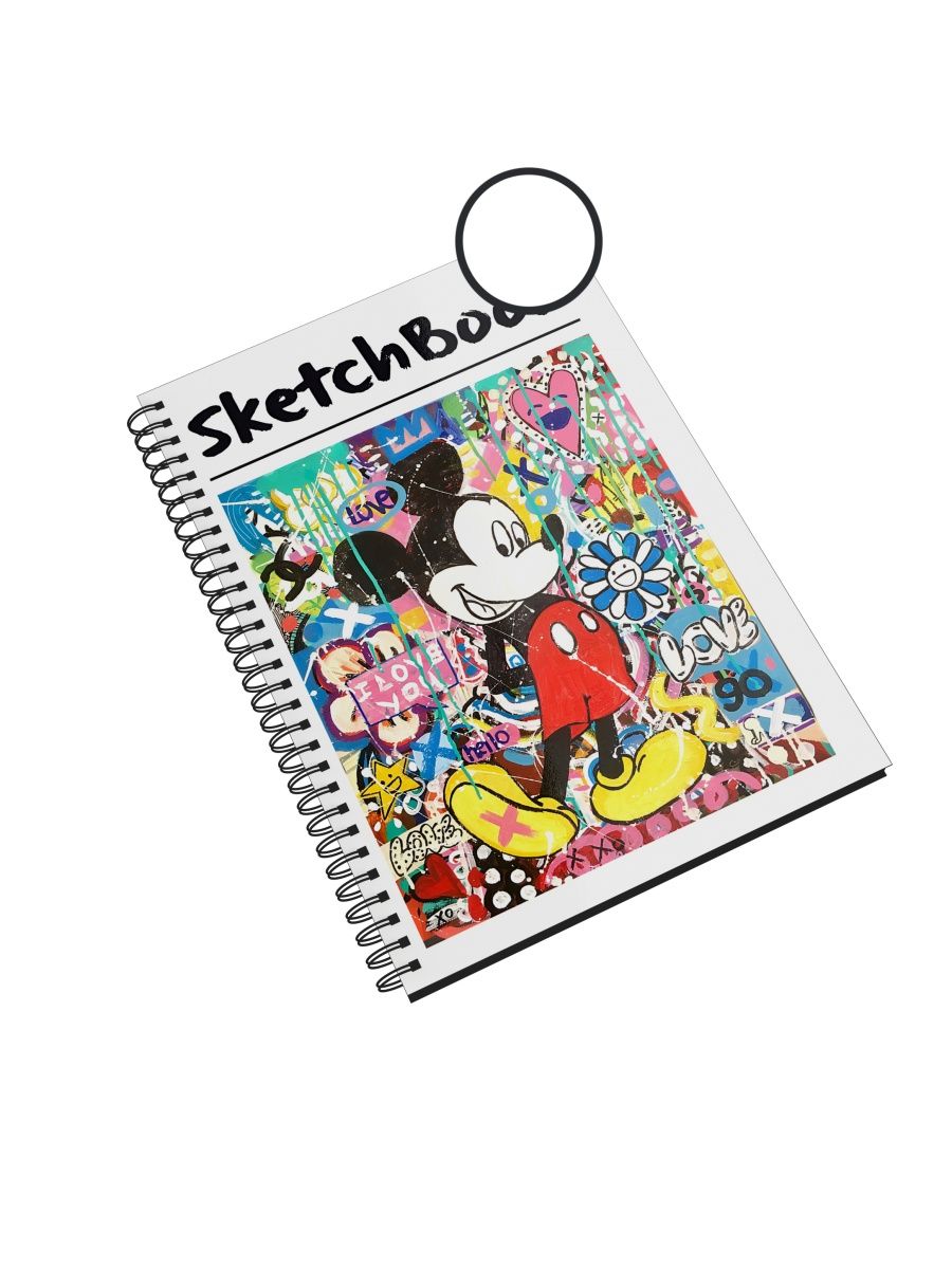 

Блокнот Каждому Своё "Mickey Mouse/Микки Маус/Плуто" NP-MUMK8-A5/1 A5 48л, NP-MUMK8-A5/1