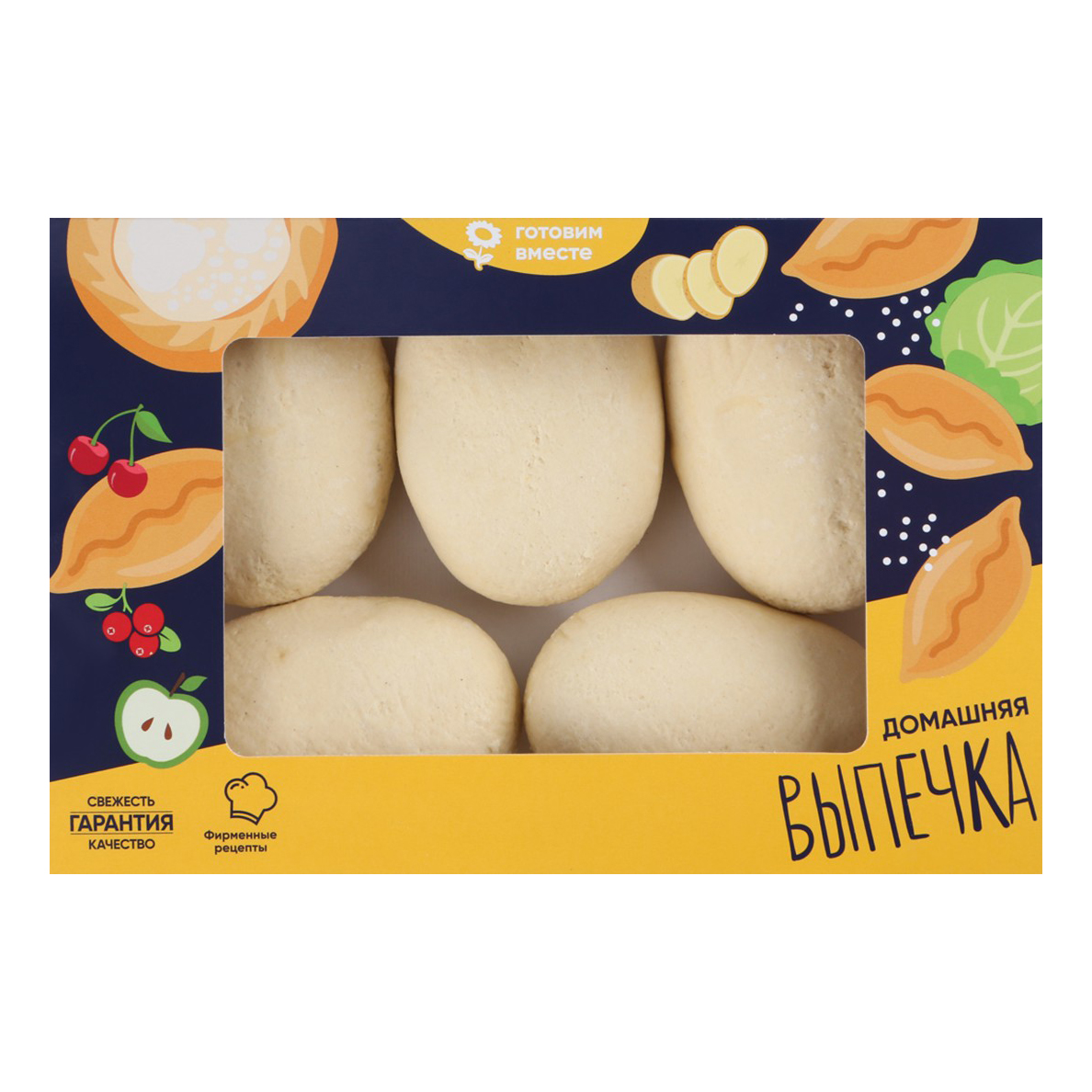 

Пирожок Лента Домашний с картофелем замороженный