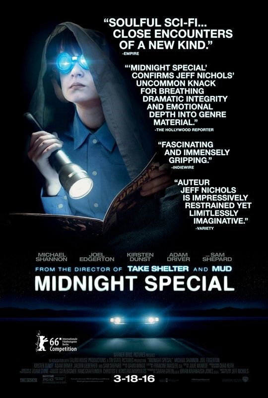 

Постер к фильму "Midnight Special" (Midnight Special) Оригинальный 68,6x101,6 см