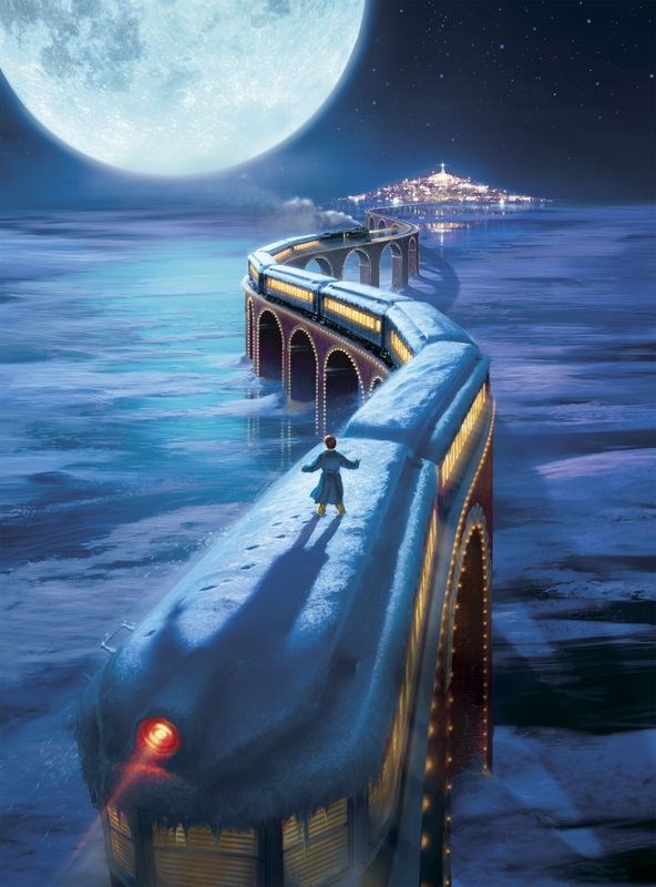 Постер к мультфильму Полярный экспресс (The Polar Express) A4