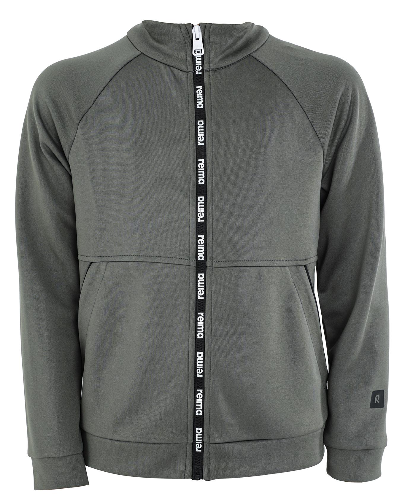 

Толстовка детская Reima Verrari, цвет thyme green, 116, Серый, Verrari