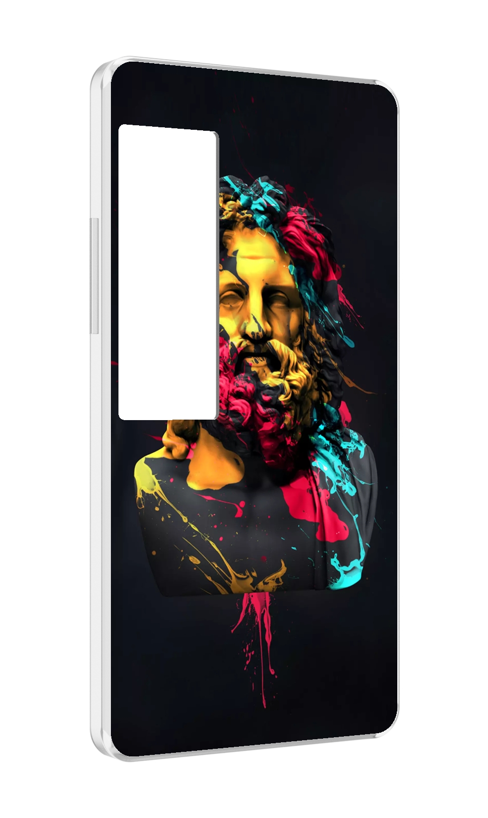 

Чехол MyPads арт-статуя-краски для Meizu Pro 7 Plus, Прозрачный, Tocco