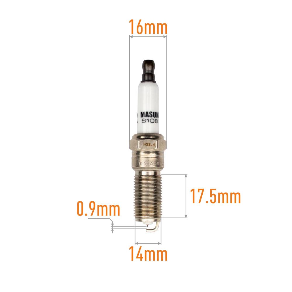 

Свеча зажигания IRIDIUM IRIDIUM (LTR6AI-9) MASUMA S108I
