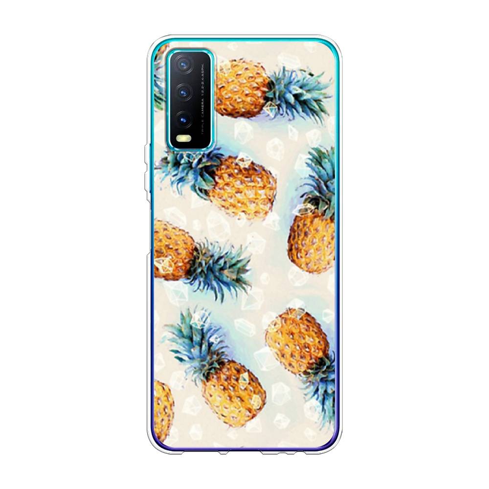 

Чехол Awog на Vivo Y20 "Ананасы", Разноцветный, 263650-3