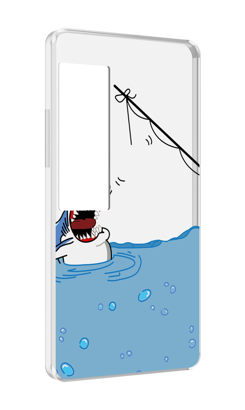 

Чехол MyPads акула-рисунок для Meizu Pro 7 Plus, Прозрачный, Tocco