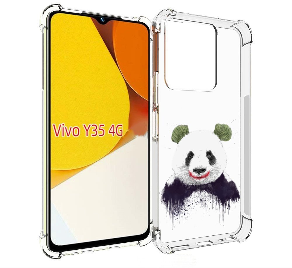

Чехол MyPads панда джокер для Vivo Y35 4G 2022 / Vivo Y22, Прозрачный, Tocco
