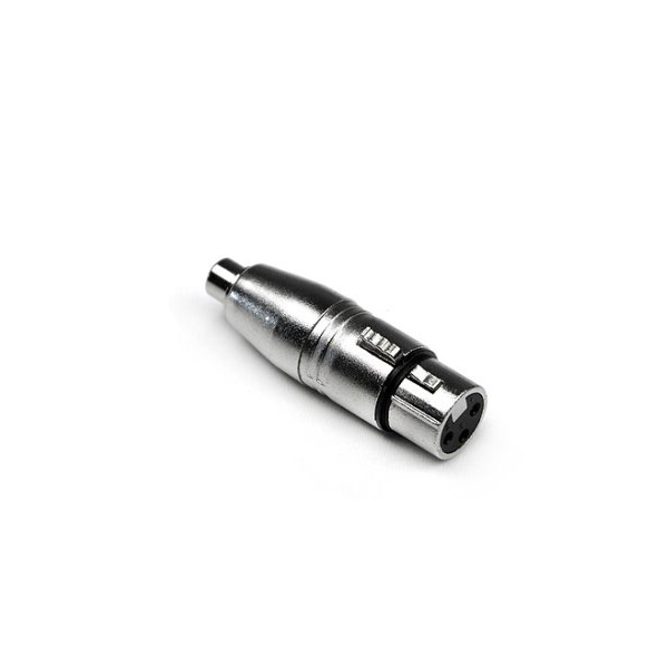 Переходник Invotone XLR(f) - RCA(f) AD410 серебристый