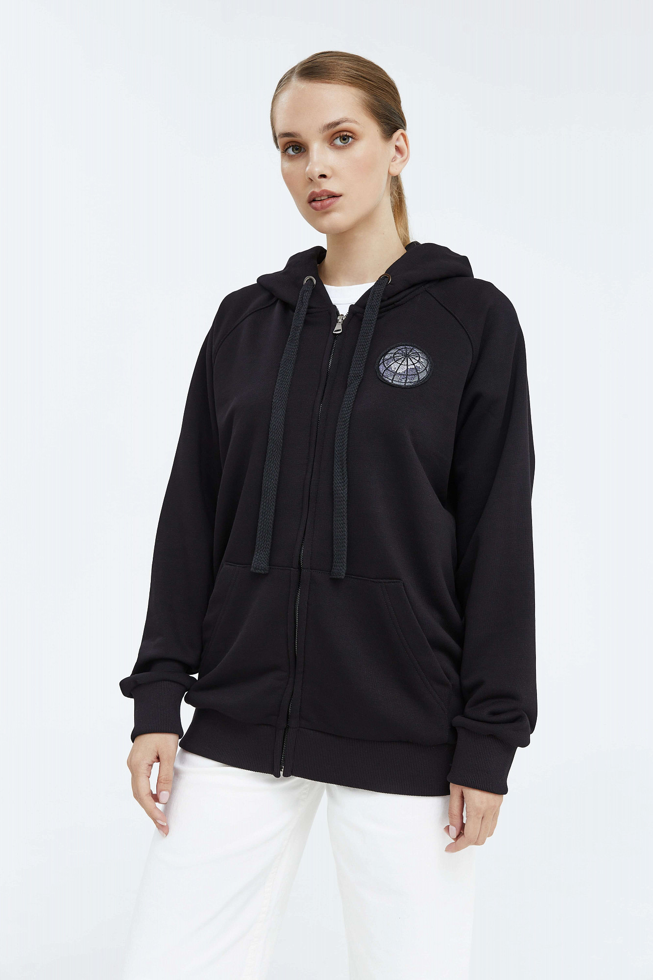 

Толстовка унисекс GOURJI герб_союза_мол черная M, герб_союза_мол