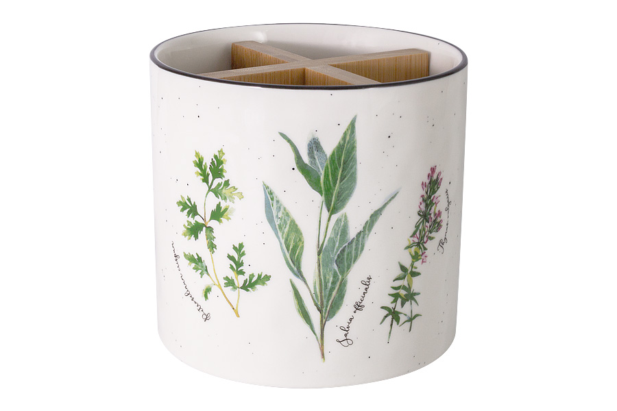 

Подставка для столовых приборов Easy Life Herbarium 14х13 см EL R2218/HERU