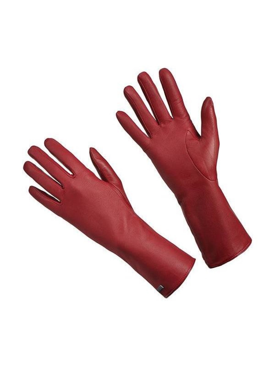 Перчатки женские Dr.Koffer H620108-41-12 красный, р. 7,5