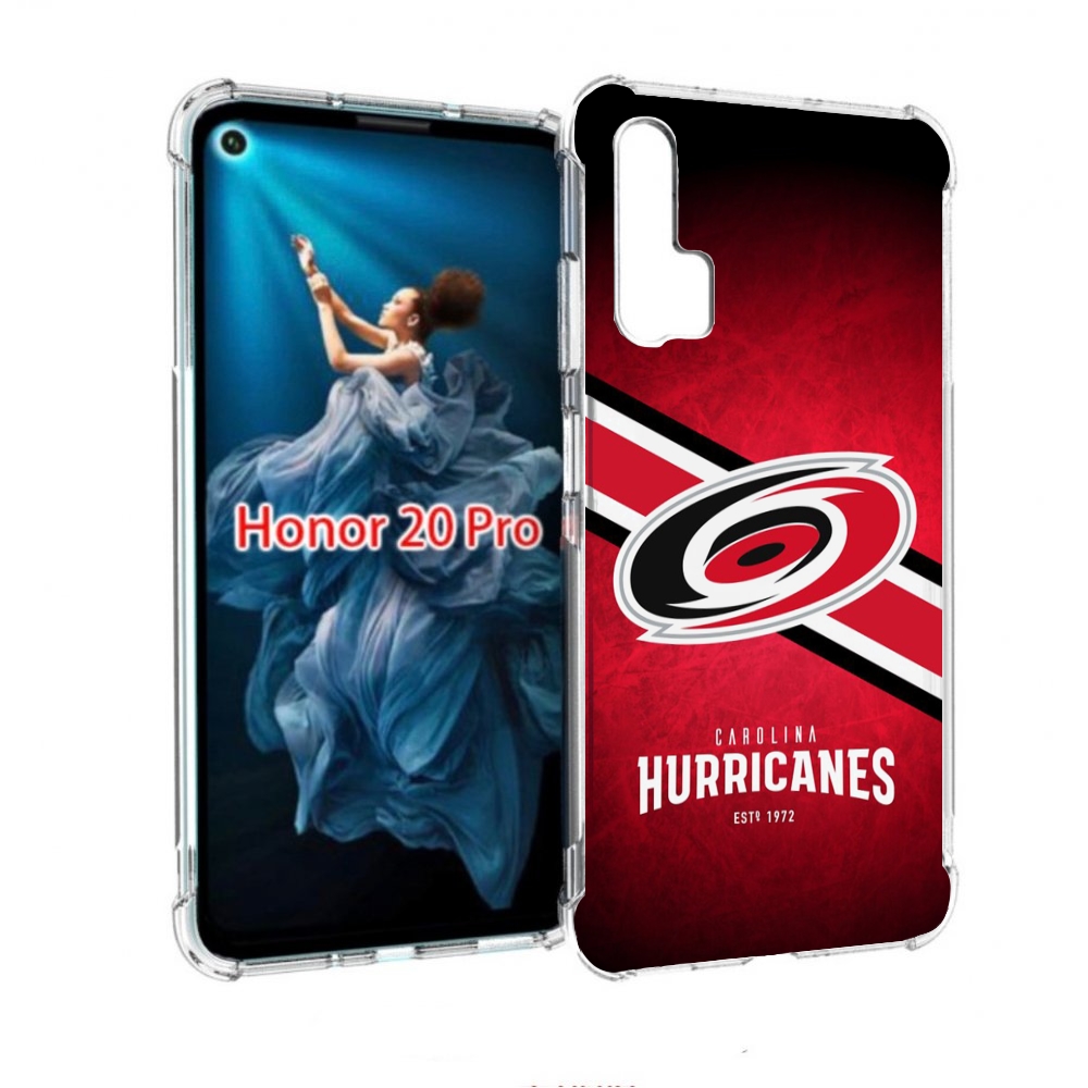 

Чехол бампер MyPads каролина харрикеинс мужской для Honor 20 Pr, Прозрачный, Tocco