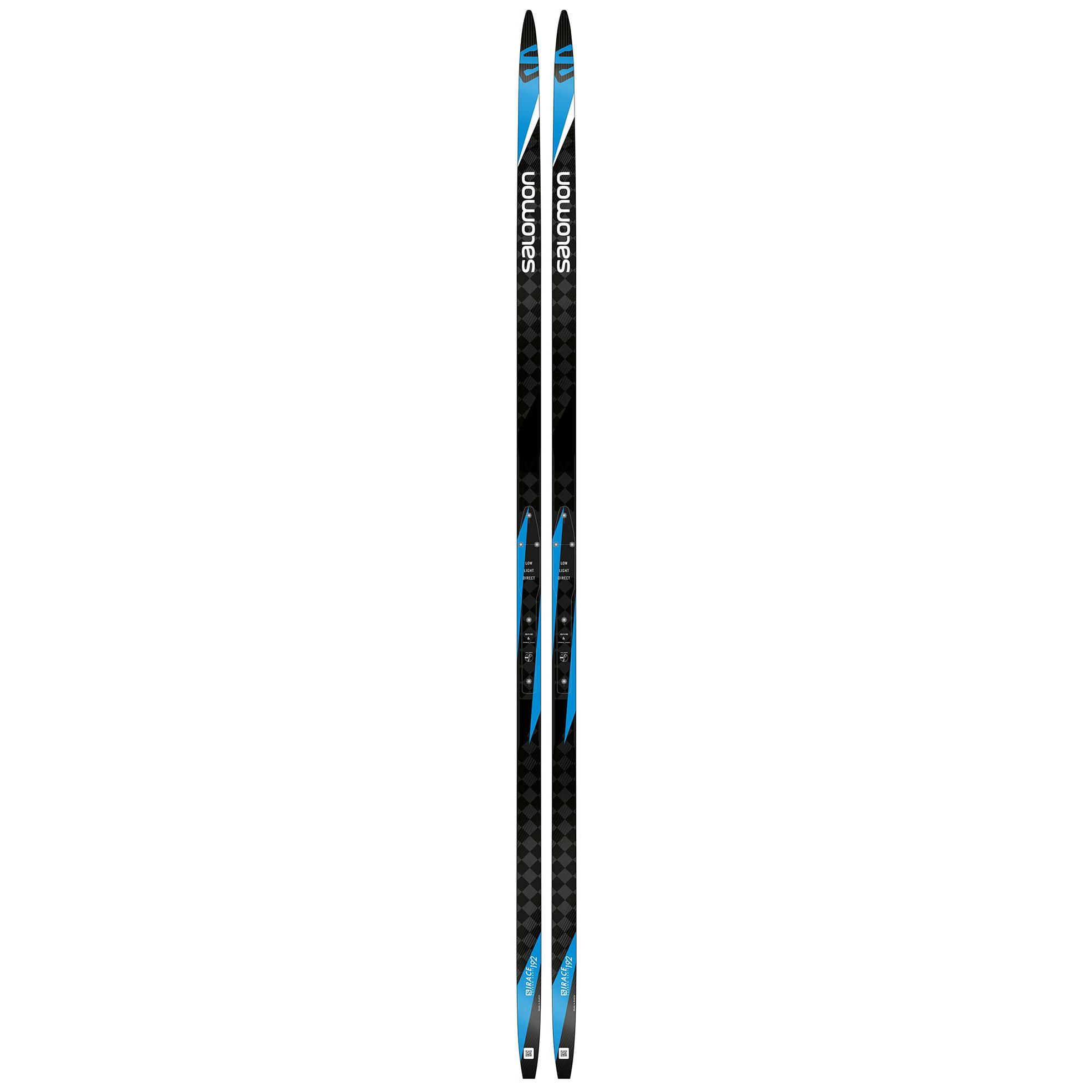 фото Беговые лыжи salomon s/race carbon skate 2021, black/blue/white, 182 см