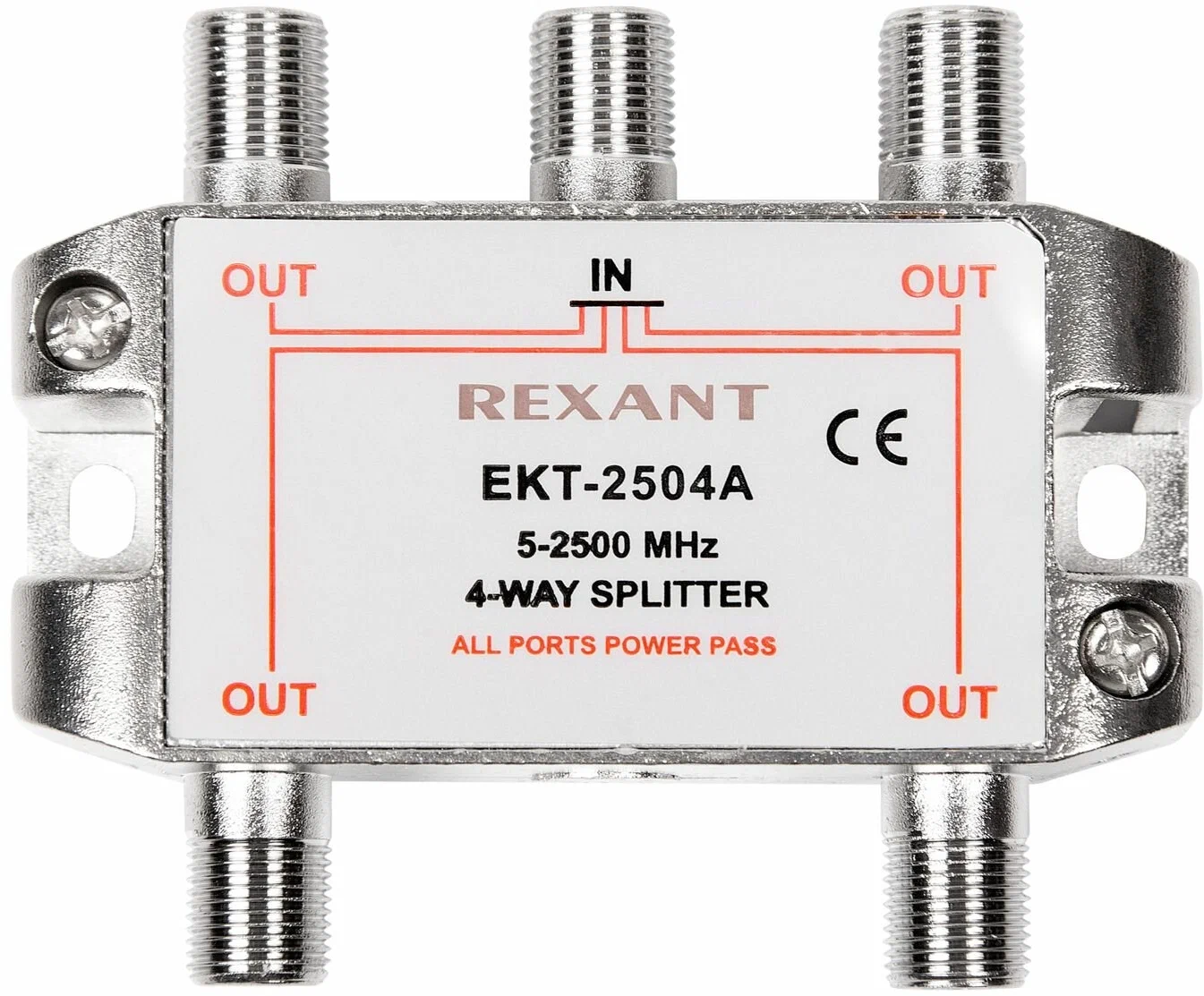 

Антенный разветвитель Rexant делитель ТВ 05-6203, 05-6203