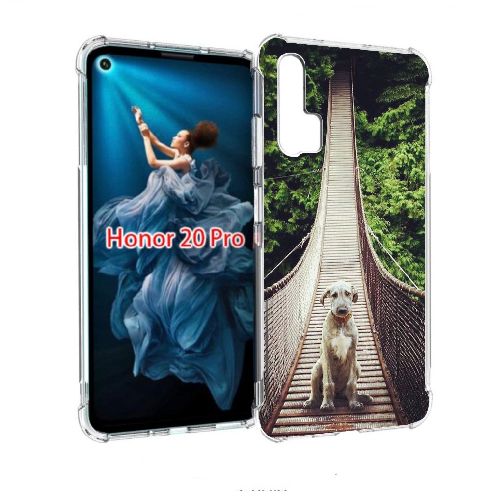 

Чехол бампер MyPads ирландскии волкодав для Honor 20 Pro против, Прозрачный, Tocco