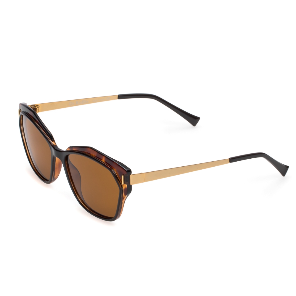 Солнцезащитные очки женские Dr.Koffer MS 01-376 07PZ коричневые