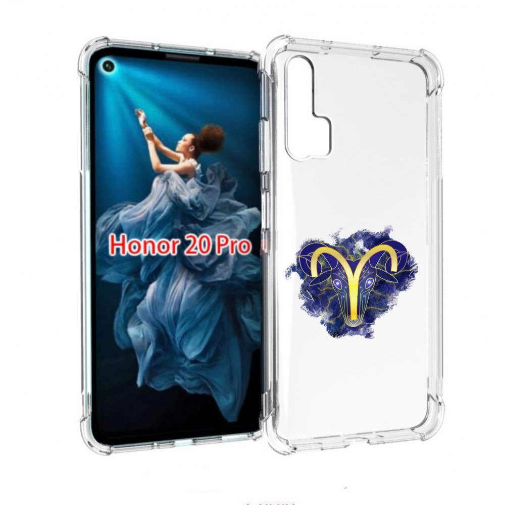 

Чехол бампер MyPads знак-зодиака-овен-8 для Honor 20 Pro противо, Прозрачный, Tocco