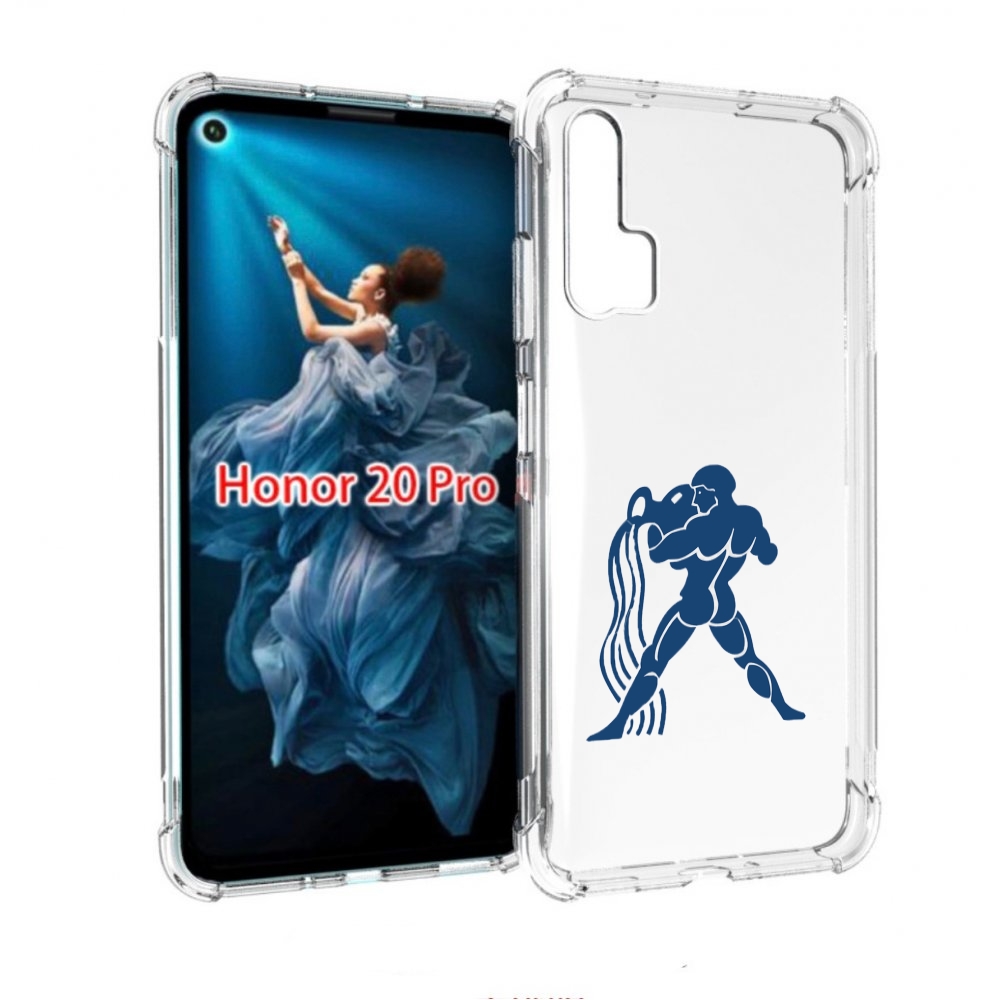 

Чехол бампер MyPads знак-зодиака-водолей7 для Honor 20 Pro проти, Прозрачный, Tocco