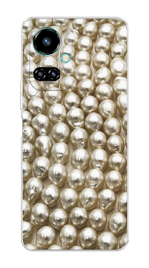 

Чехол на Tecno Camon 19/19 Pro 4G "Жемчуг", Бежевый, 301650-3