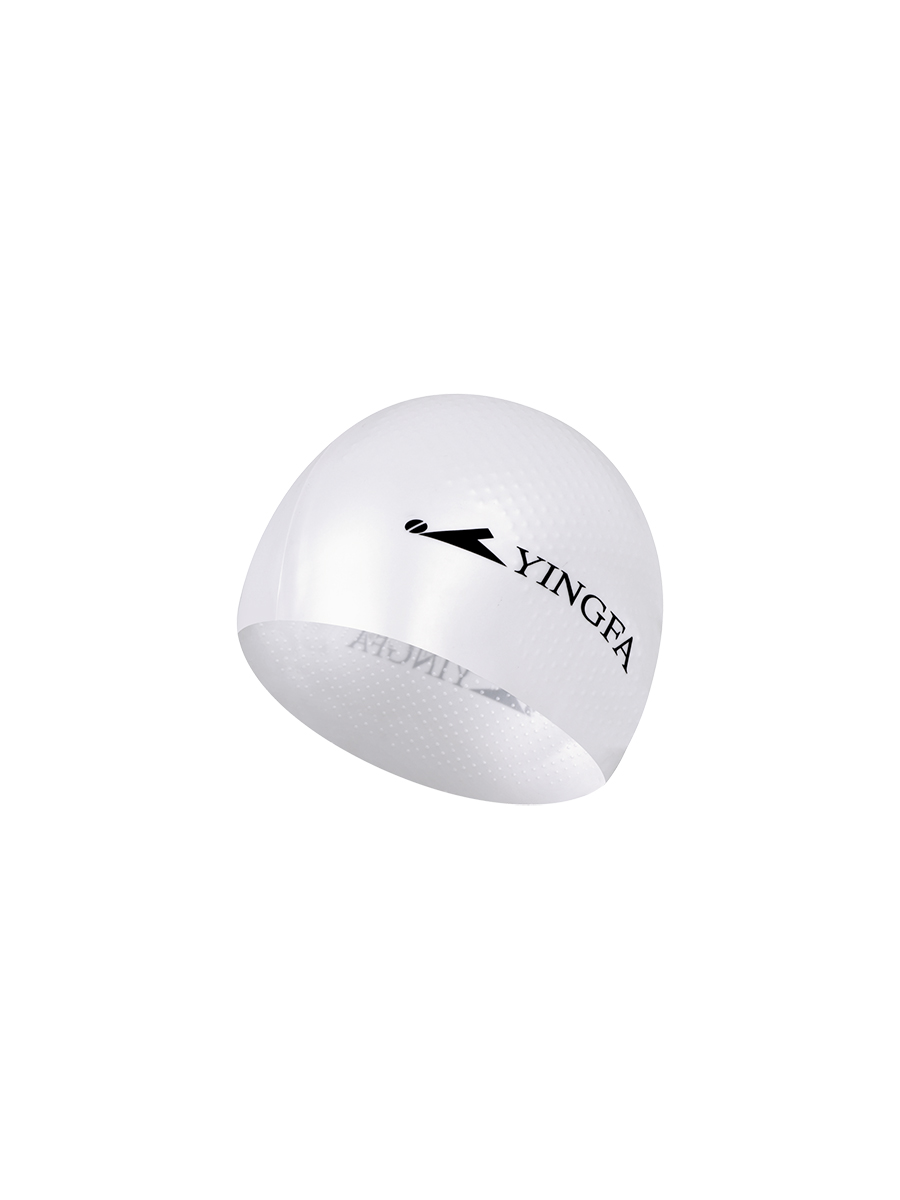 Шапочка для плавания Yingfa Yingfa Silicone Dot Cap белый