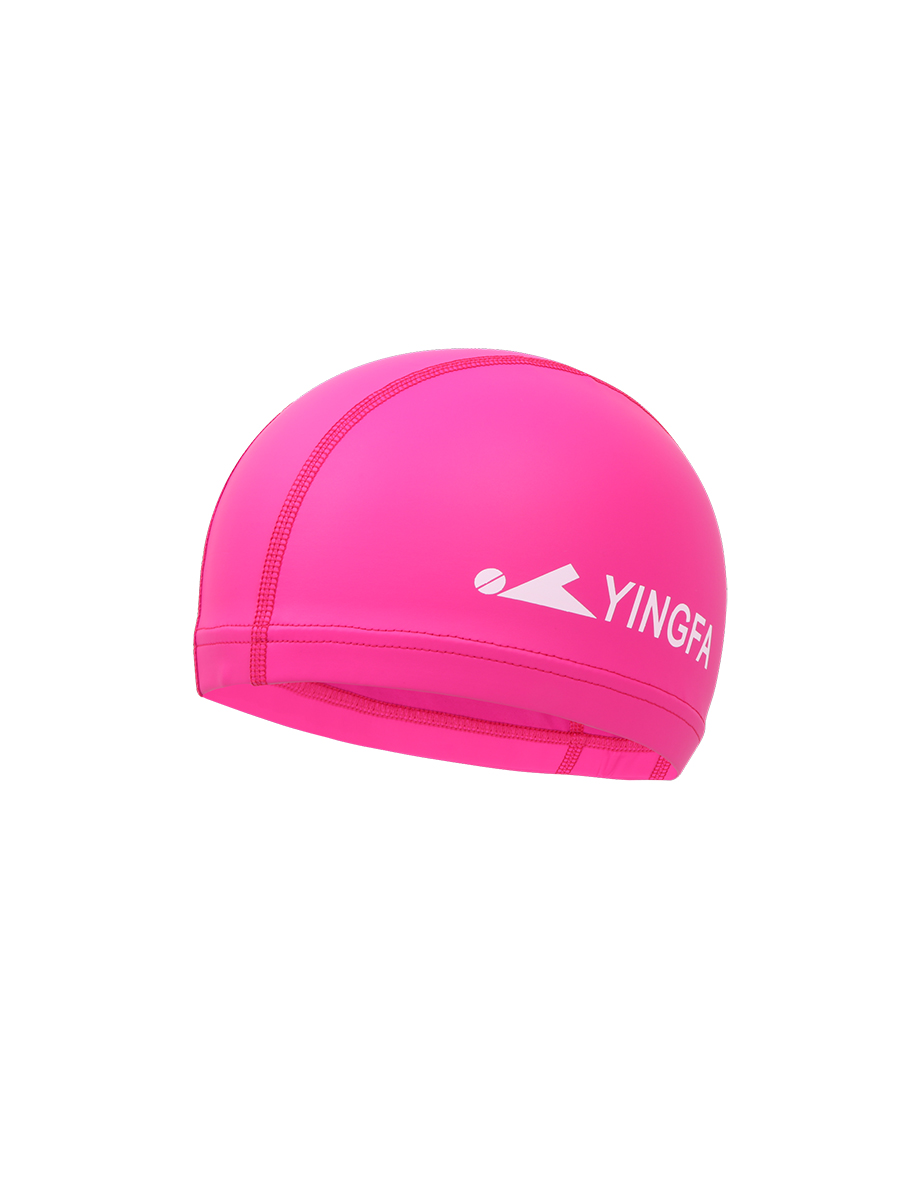 Шапочка для плавания Yingfa Yingfa PU Cap розовый 801₽