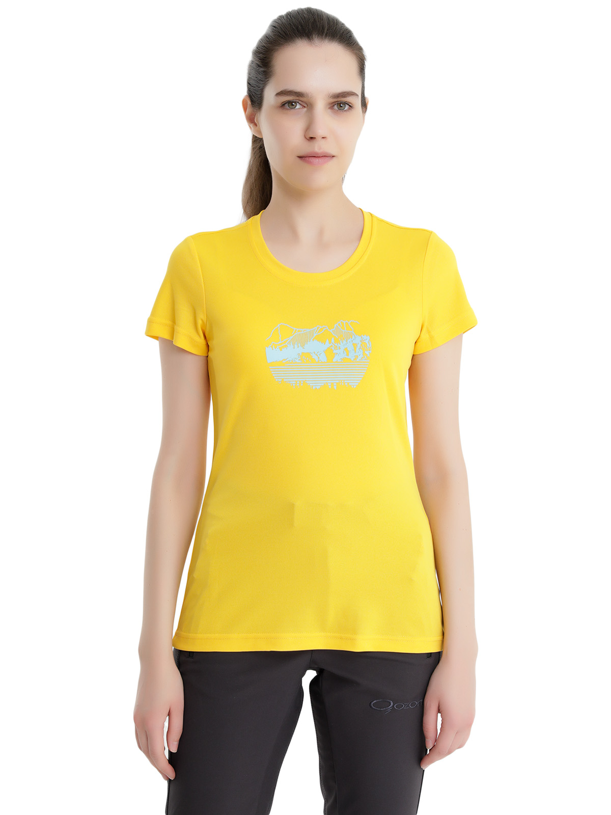 

Футболка женская Maier Sports 252316_5142 желтая 46, 252316_5142