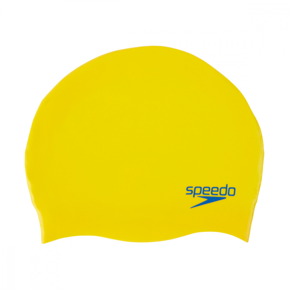 Шапочка для плавания Speedo SPEEDO Plain Moulded Silicone Junior желтый 531₽