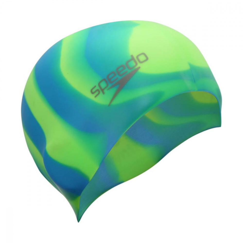 Шапочка для плавания Speedo SPEEDO Multi Colour Silicon Cap зеленый 1071₽